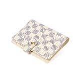 Louis Vuittion Damier Azur Agenda Cover PM