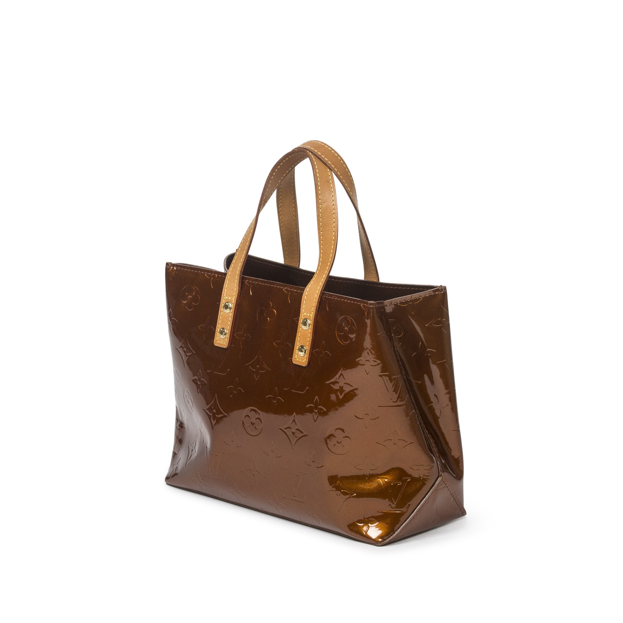 Louis Vuitton Bronze Monogram Vernis Reade PM - Image 3 of 3