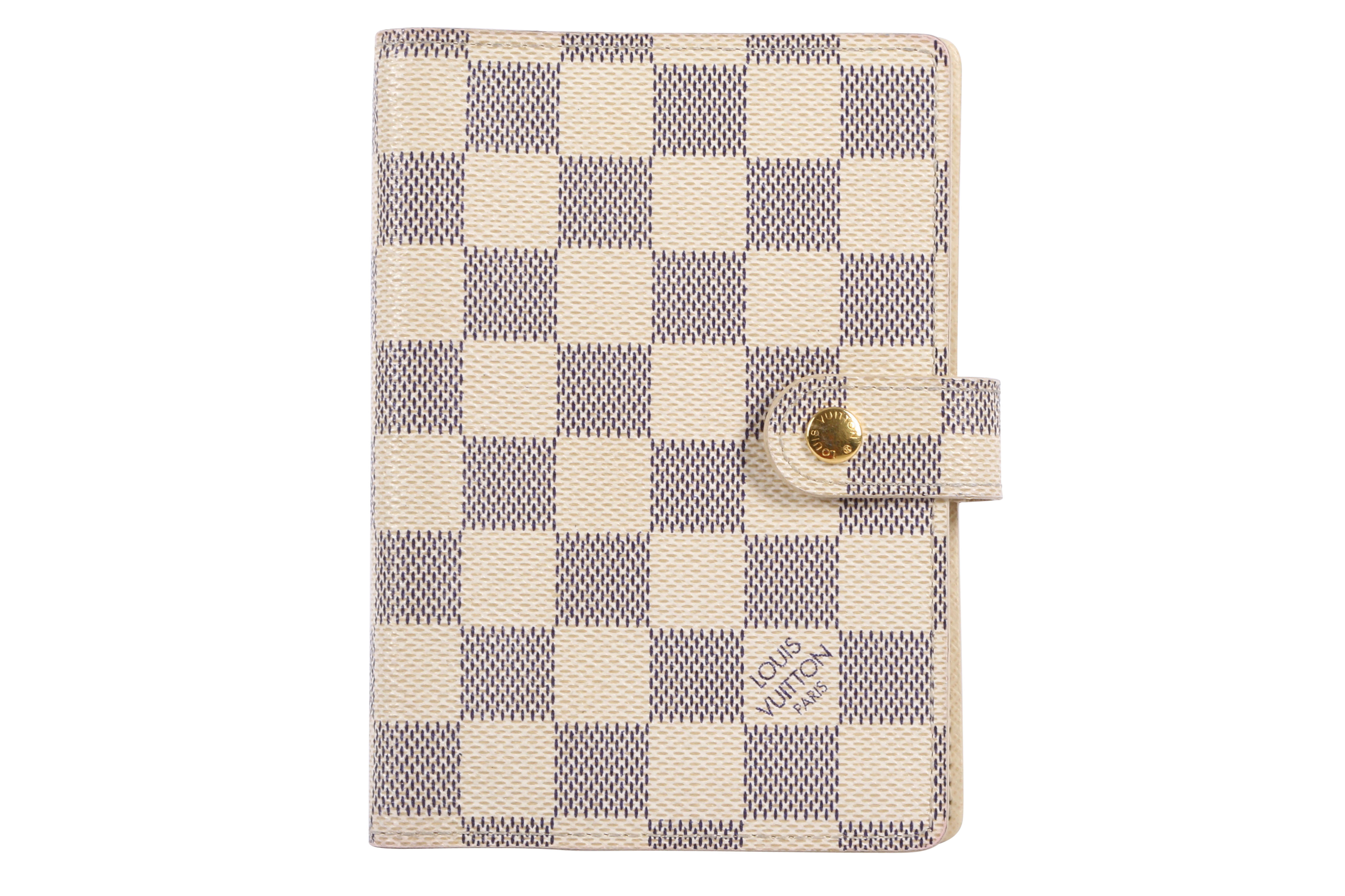 Louis Vuitton Damier Azur Agenda Cover