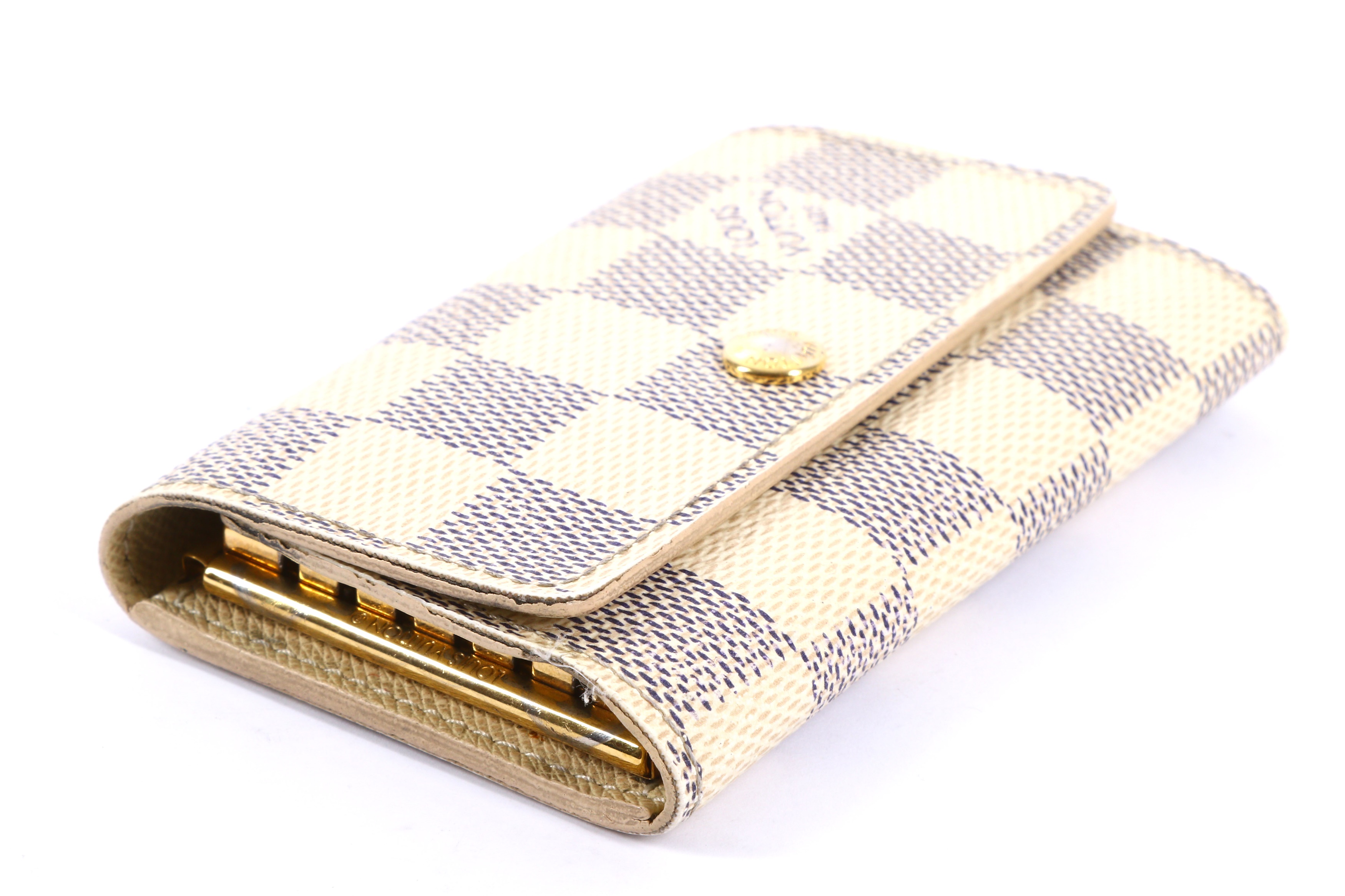 Louis Vuitton Damier Azur Key Case - Image 4 of 4