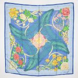 Hermes 'Fleurs de l'Opera' Silk Scarf