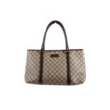 Gucci Beige Supreme Monogram Joy Tote PM