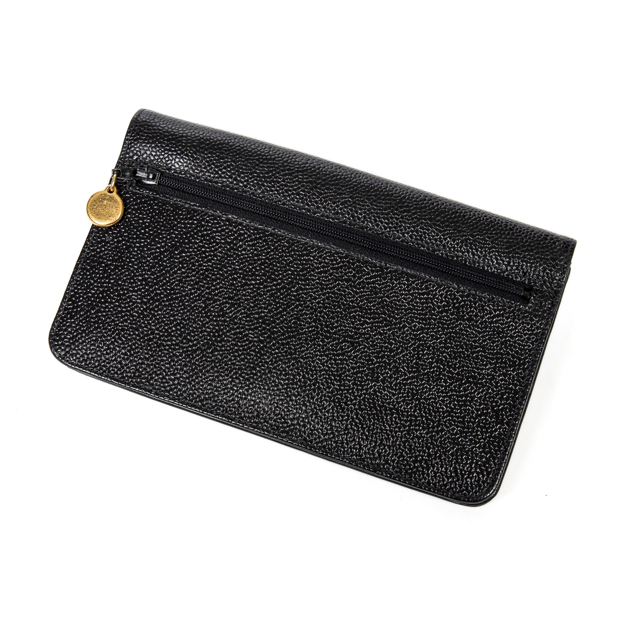 Chanel Black Caviar Flap Wallet - Image 2 of 3