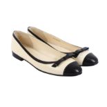 Chanel Bicolour Ballerina Flats - Size 39