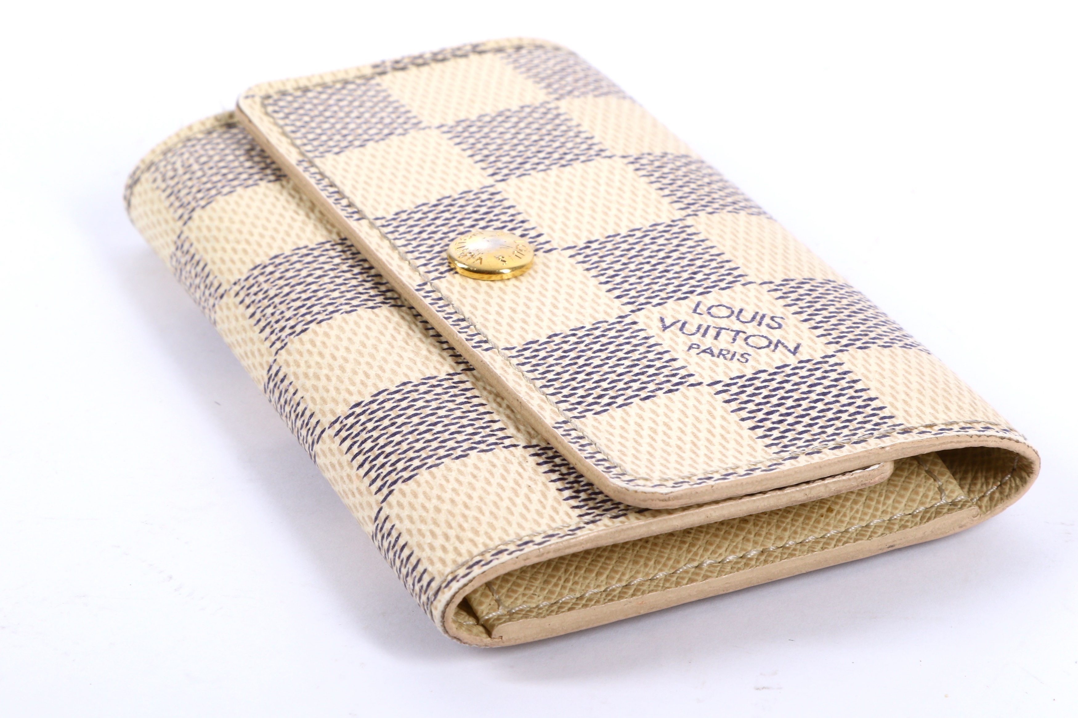 Louis Vuitton Damier Azur Key Case - Image 3 of 4