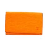 Louis Vuitton Mandarin Epi Porte Tresor Zip Wallet