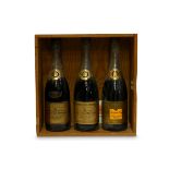 Vertical Vintages of Veuve Cliquot