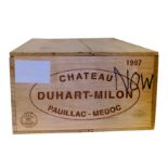 Chateau Duhart-Milon 1997 in Original Wooden Case.