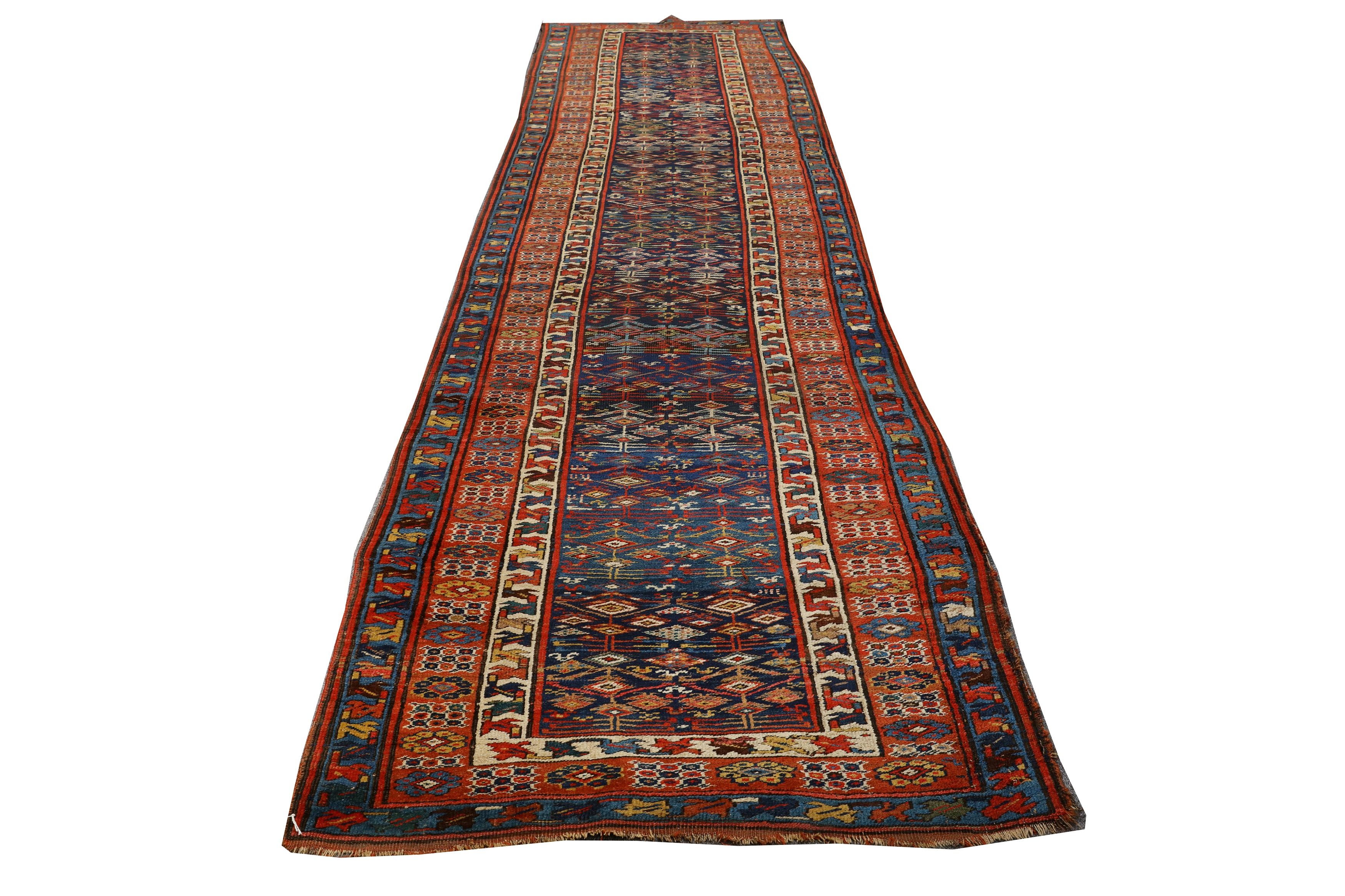 AN ANTIQUE NORTH-WEST PERSIAN RUNNER - Image 2 of 7