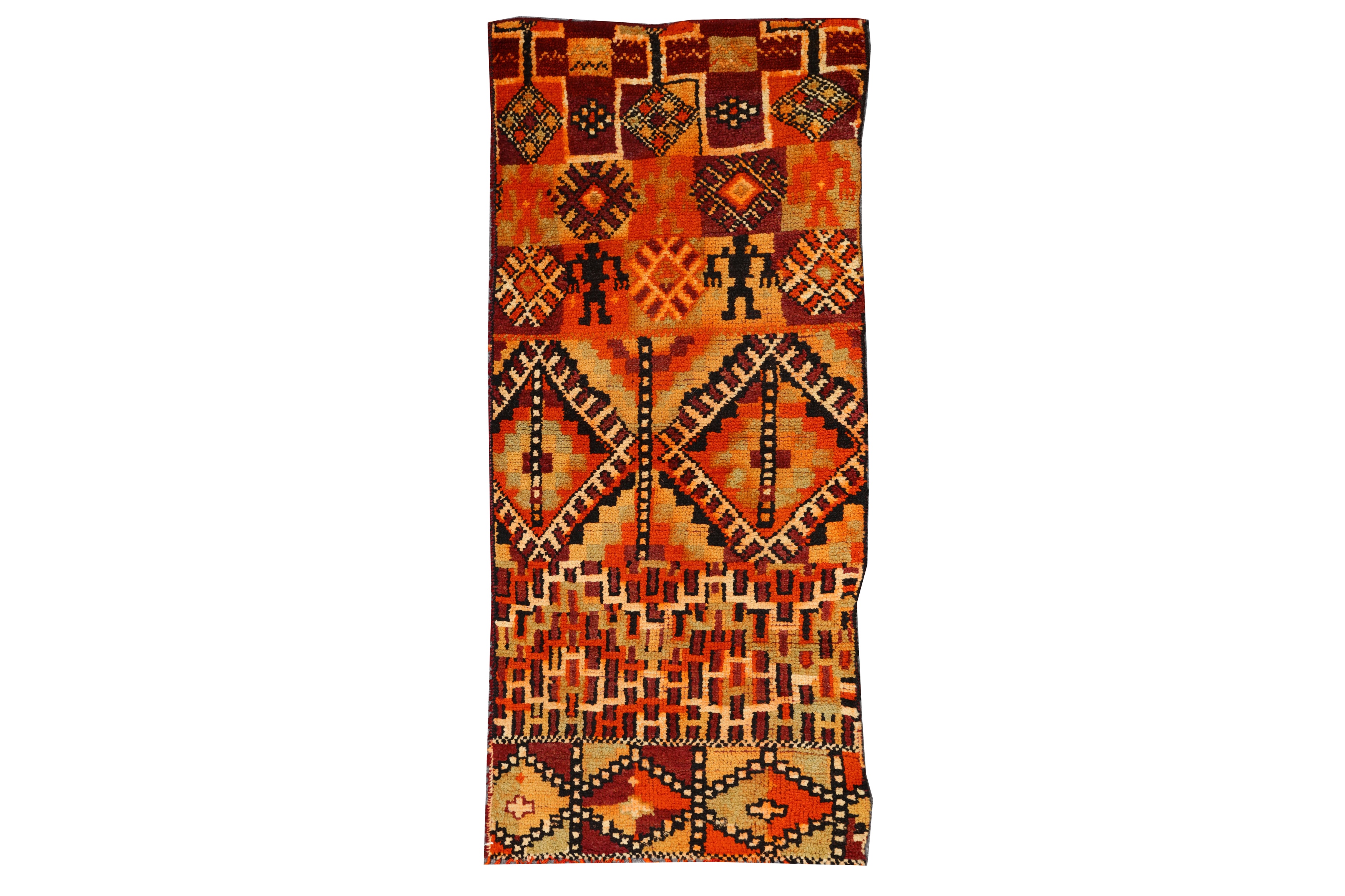 AN UNUSUAL MOROCCAN RUG