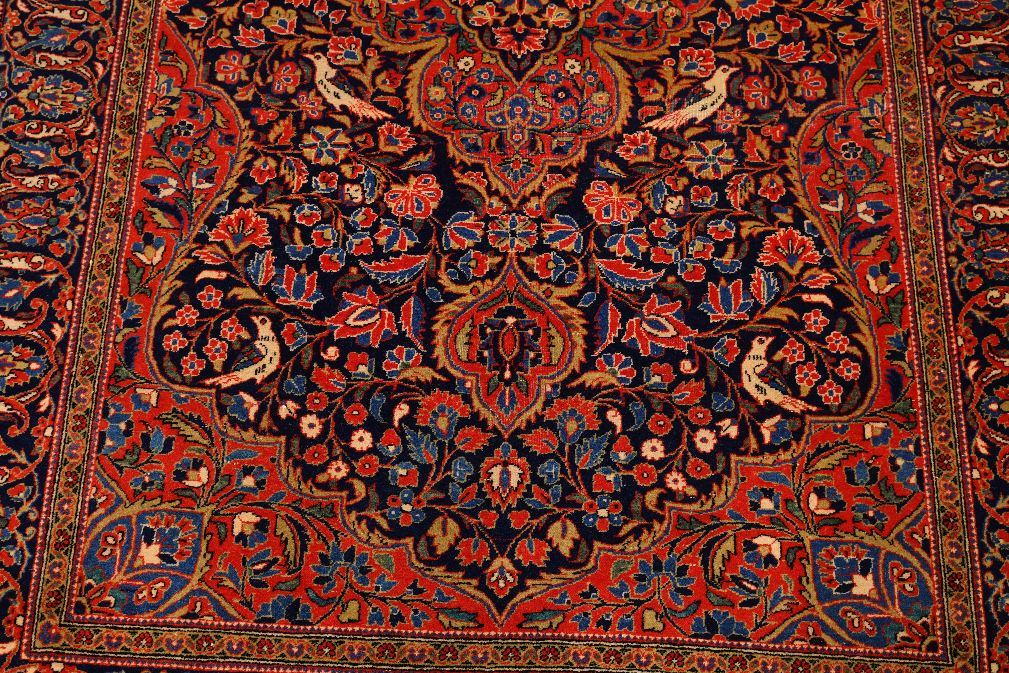 A VERY FINE KASHAN RUG, CENTRAL PERSIA - Image 4 of 7