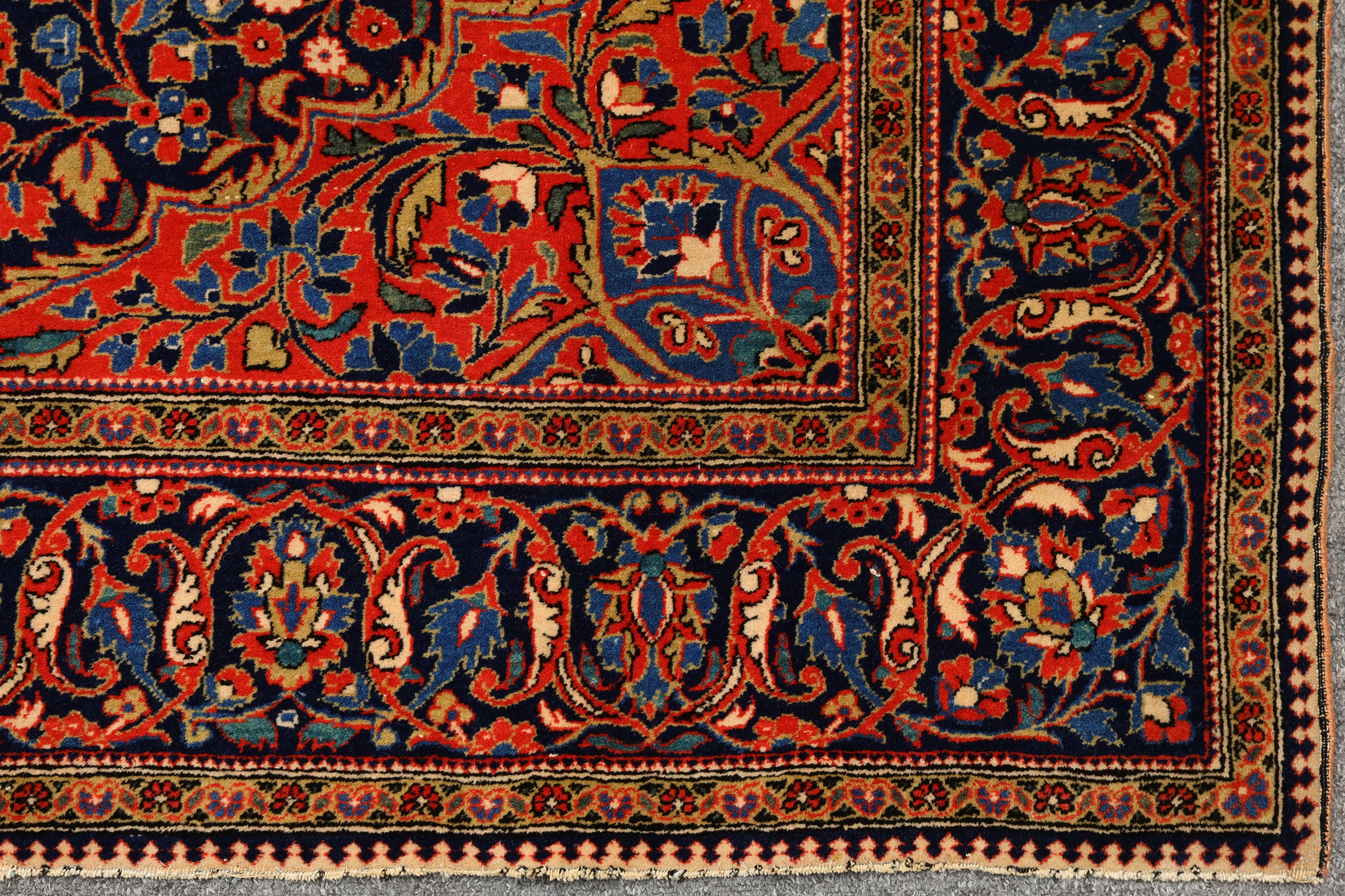 A VERY FINE KASHAN RUG, CENTRAL PERSIA - Image 6 of 7