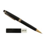 A 1980s German Montblanc Meisterstuck propelling pencil,