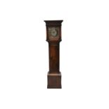 AMENDED - A mid 18th century English oak longcase clock