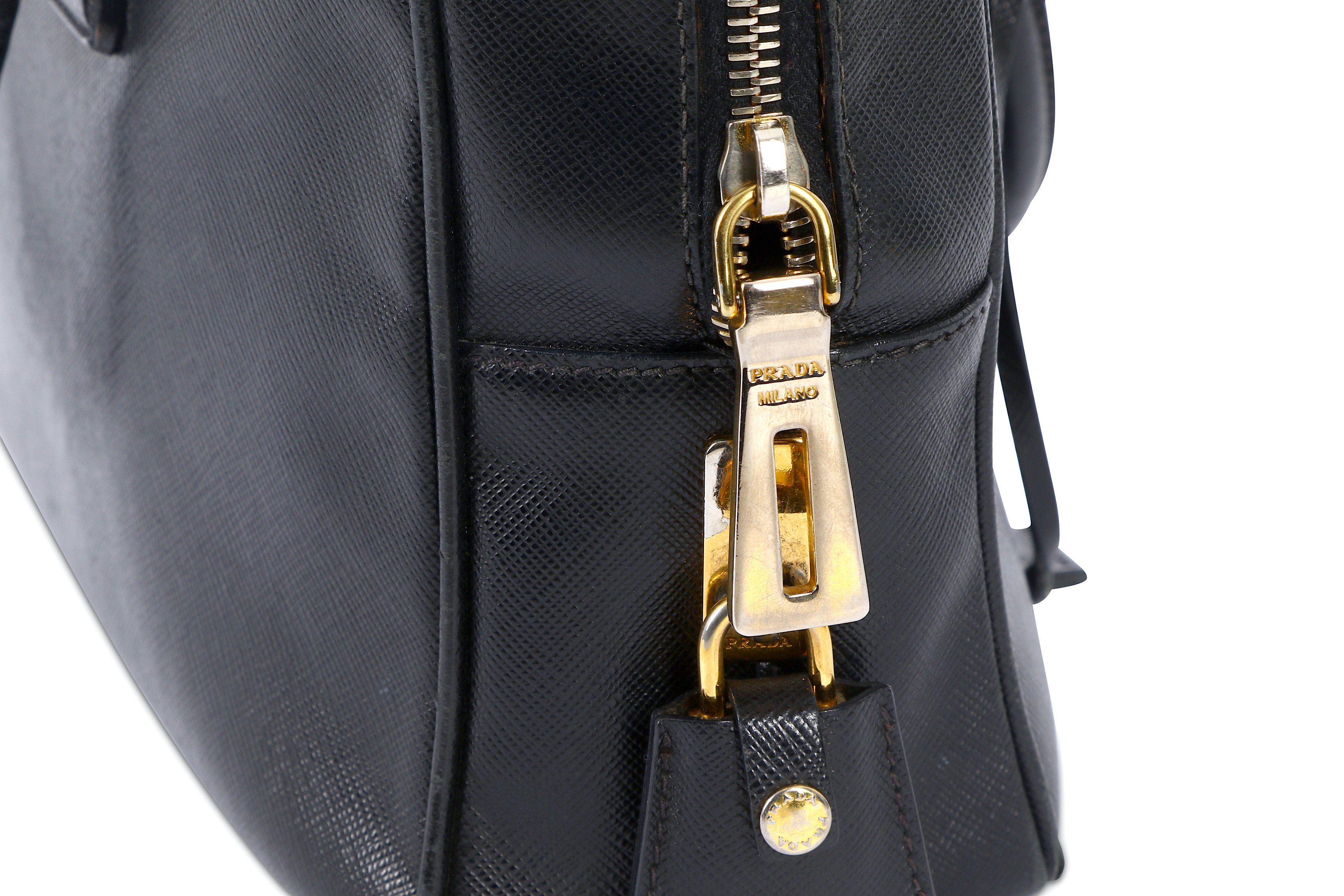 Prada Saffiano Nero Handbag - Image 5 of 8