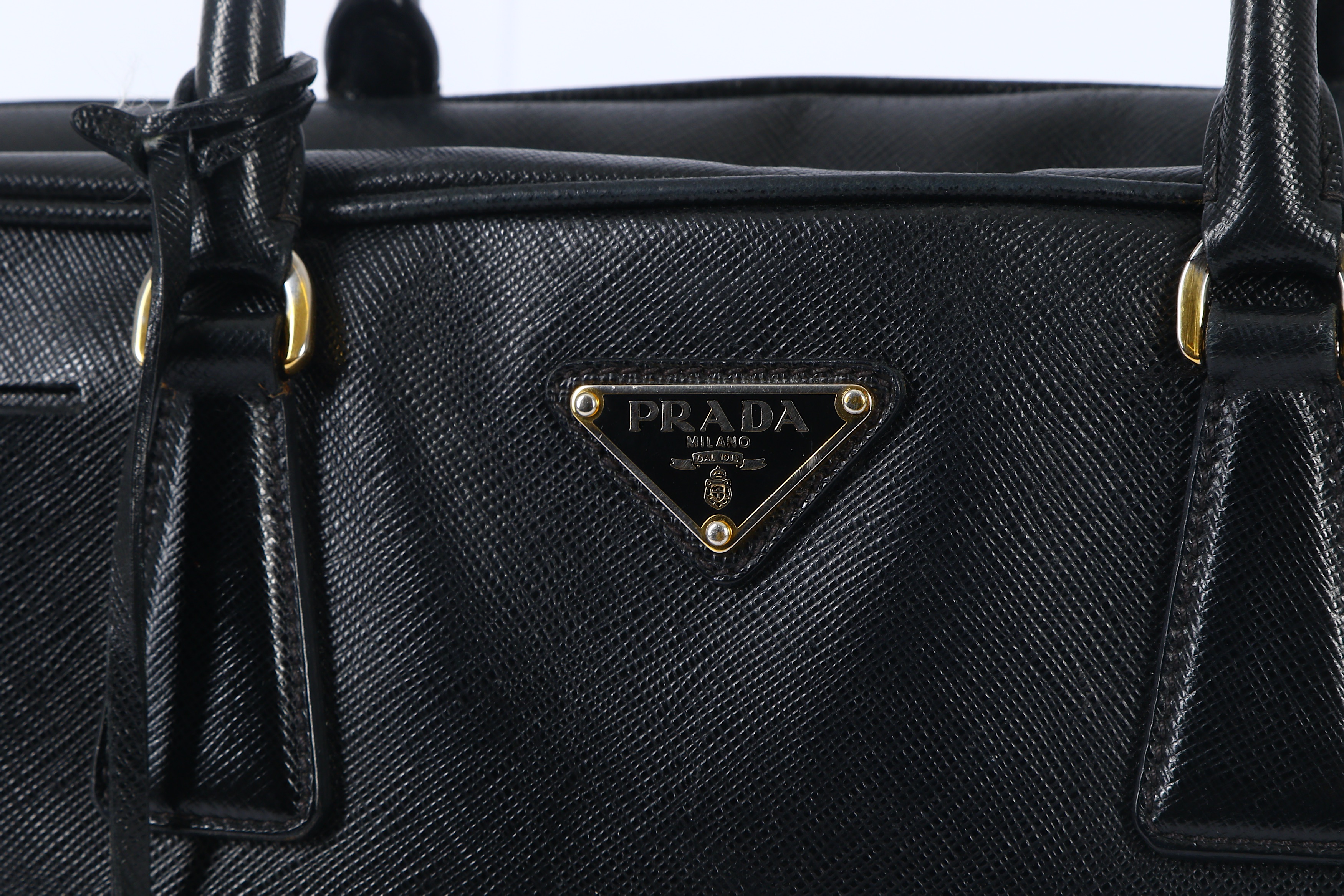 Prada Saffiano Nero Handbag - Image 2 of 8
