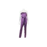 Tom Ford for Gucci Purple Silk Jumpsuit - size 40