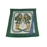 Hermes 'Brides de Gala' Silk Scarf and Tie