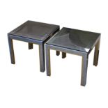 Renato Zevi for Romeo Rega, a pair of Mid 20th Century Italian occasional tables