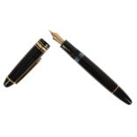 A German Montblanc Meisterstuck fountain pen, no.146