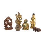 After the Antique, a collection of Asian bronzes and gilt metal items