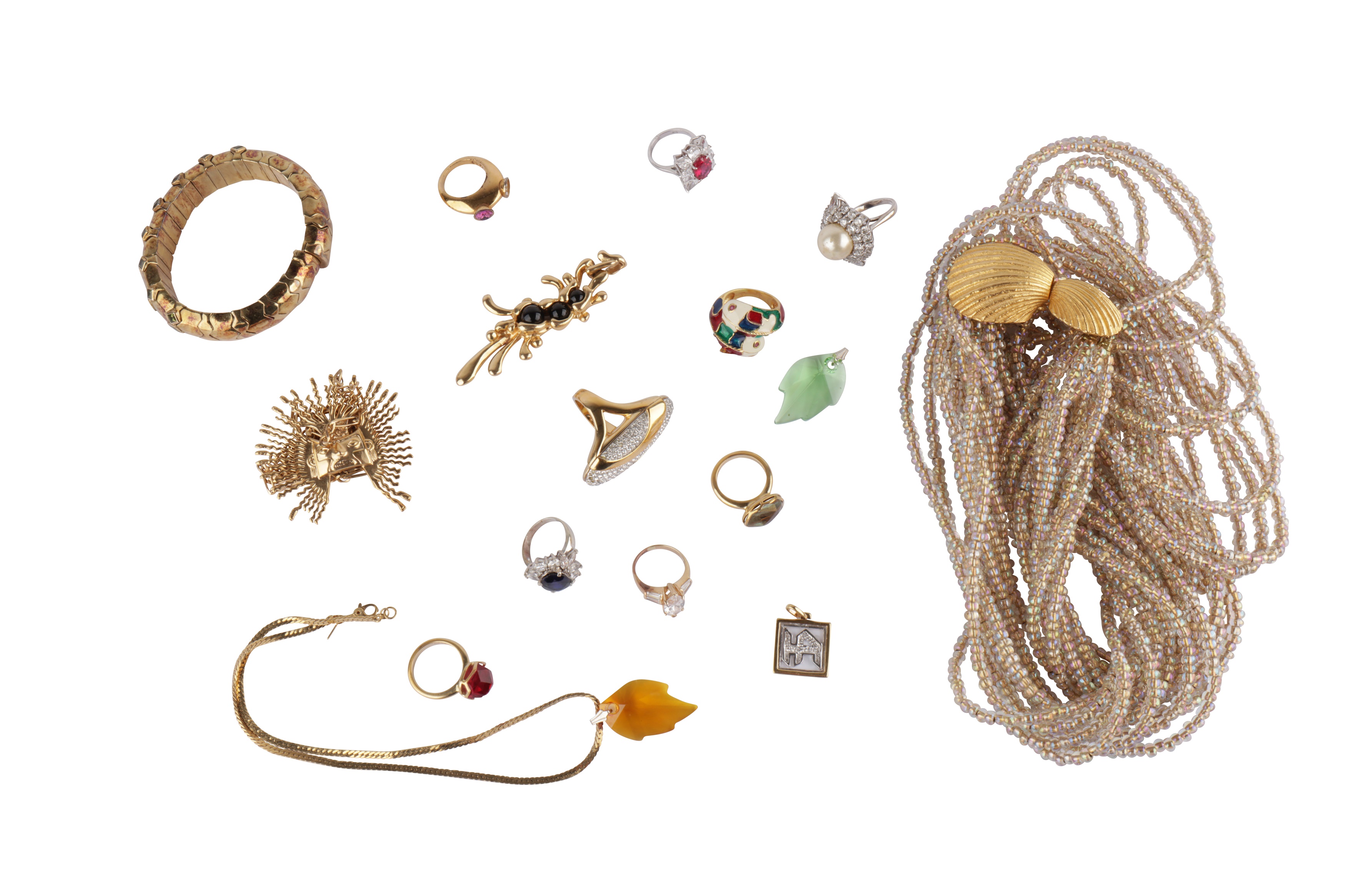 A collection of costume jewellery - Image 2 of 2