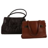 Two Salvatore Ferragamo Shoulder Bag