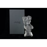 A Lalique "Faune" figural group
