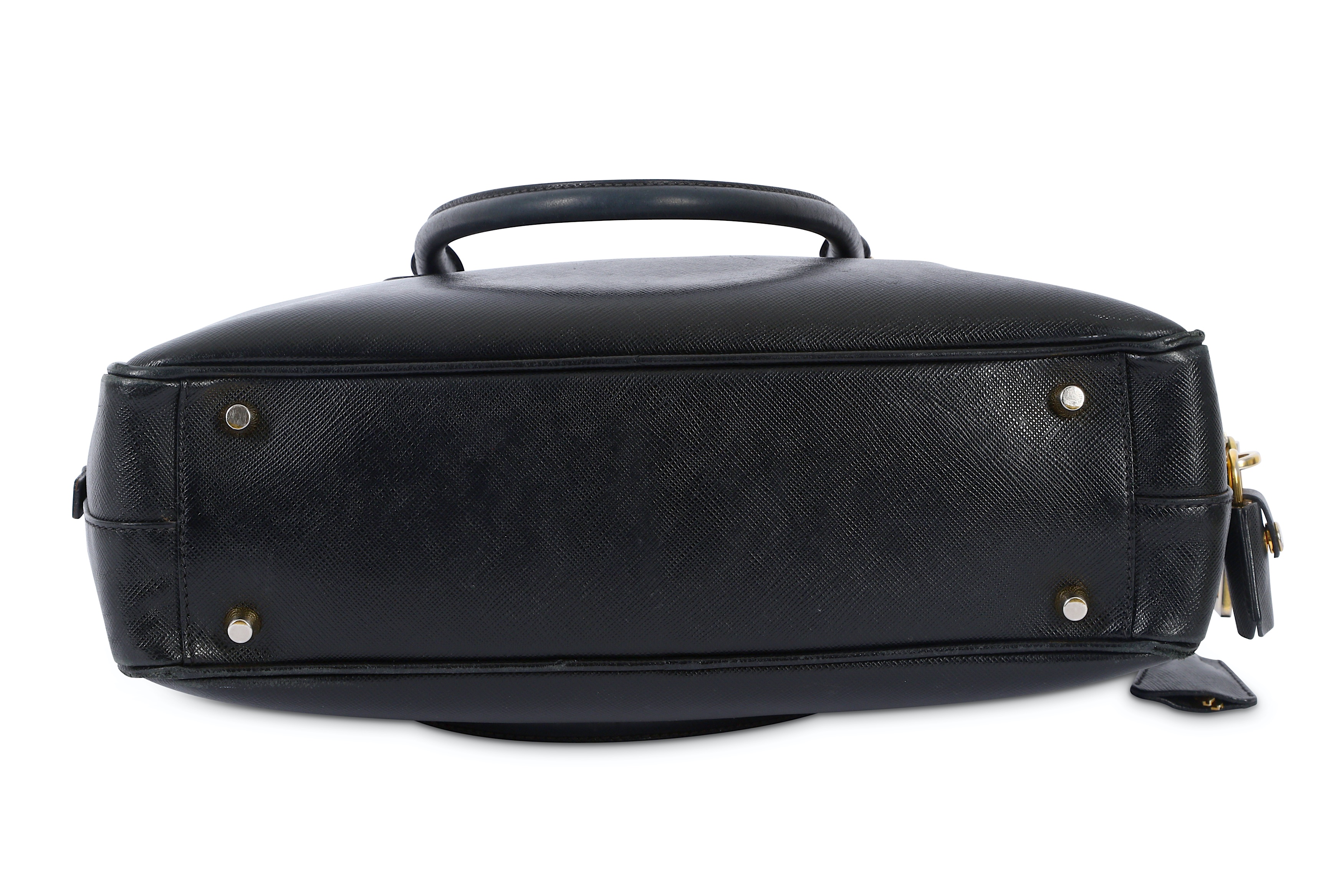 Prada Saffiano Nero Handbag - Image 6 of 8