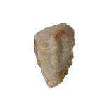 A SOUTH ARABIAN ALABASTER HEAD OF A MAN, CIRCA 1ST CENTURY B.C.- 1ST CENTURY A.D.