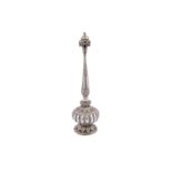 A SILVER ROSEWATER SPRINKLER (GULAB PASH)