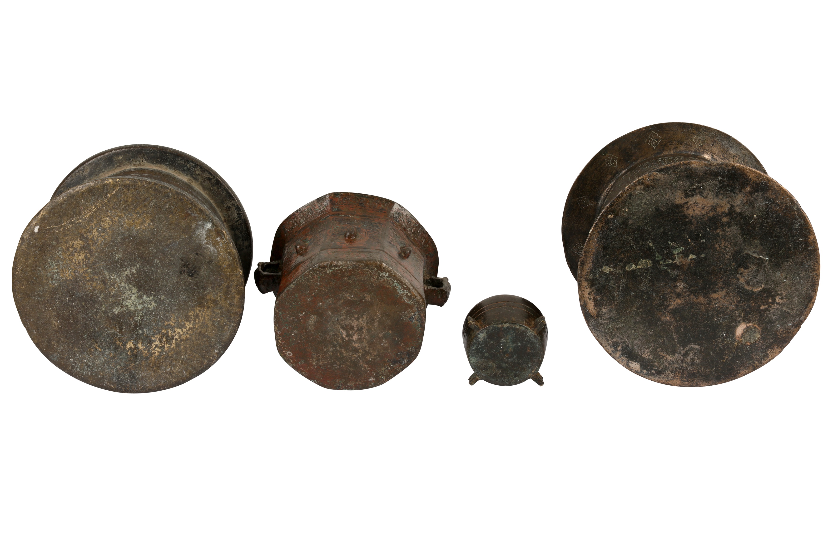 FOUR BRONZE MORTARS - Image 2 of 3