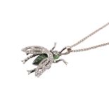 A diamond-set 'Fly by Night' pendant necklace, by Stephen Webster