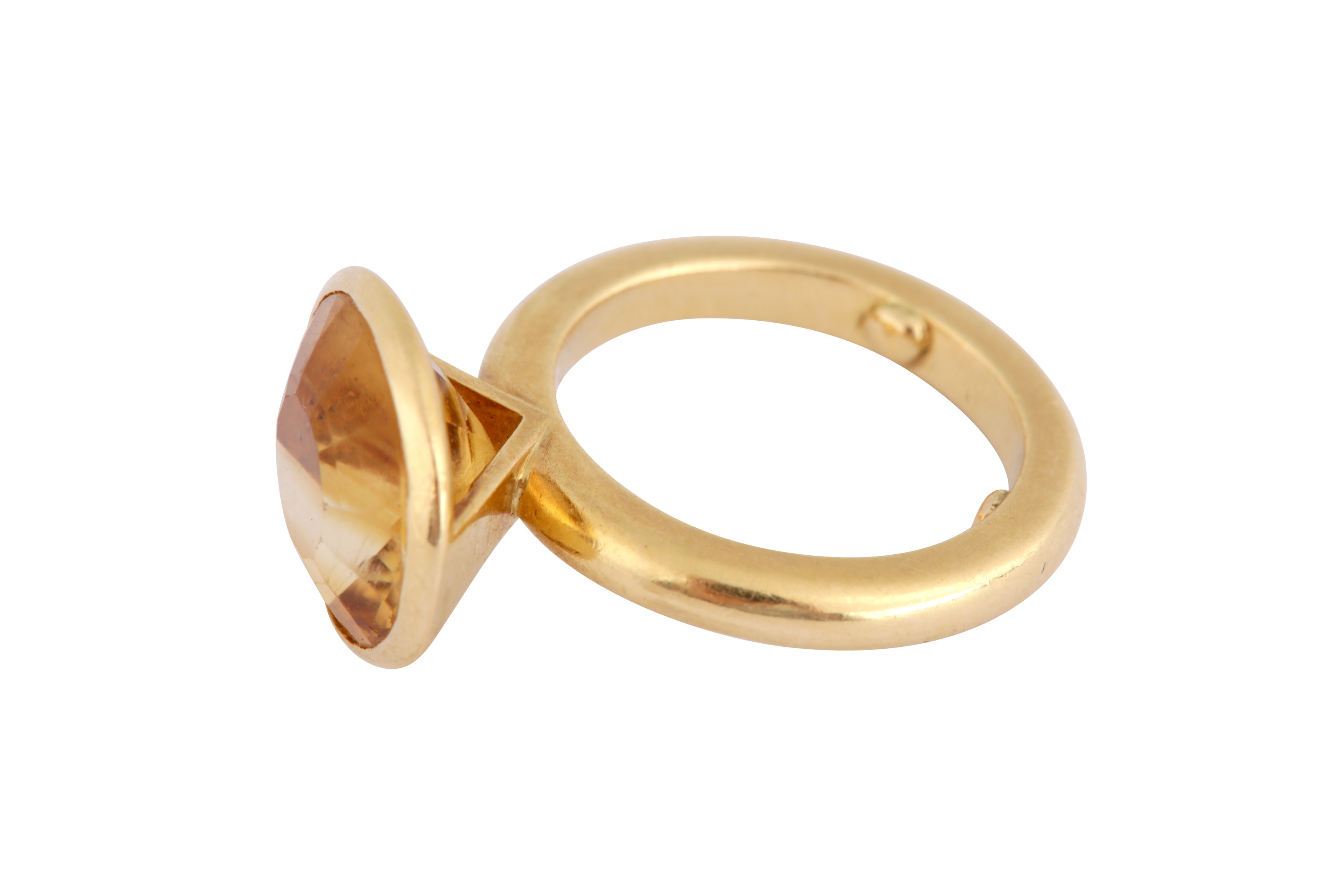 A citrine ring - Image 3 of 4