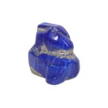 A SOLID LAPIS LAZULI FREE FORM SPECIMEN