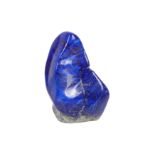 A SOLID LAPIS LAZULI FREE FORM SPECIMEN