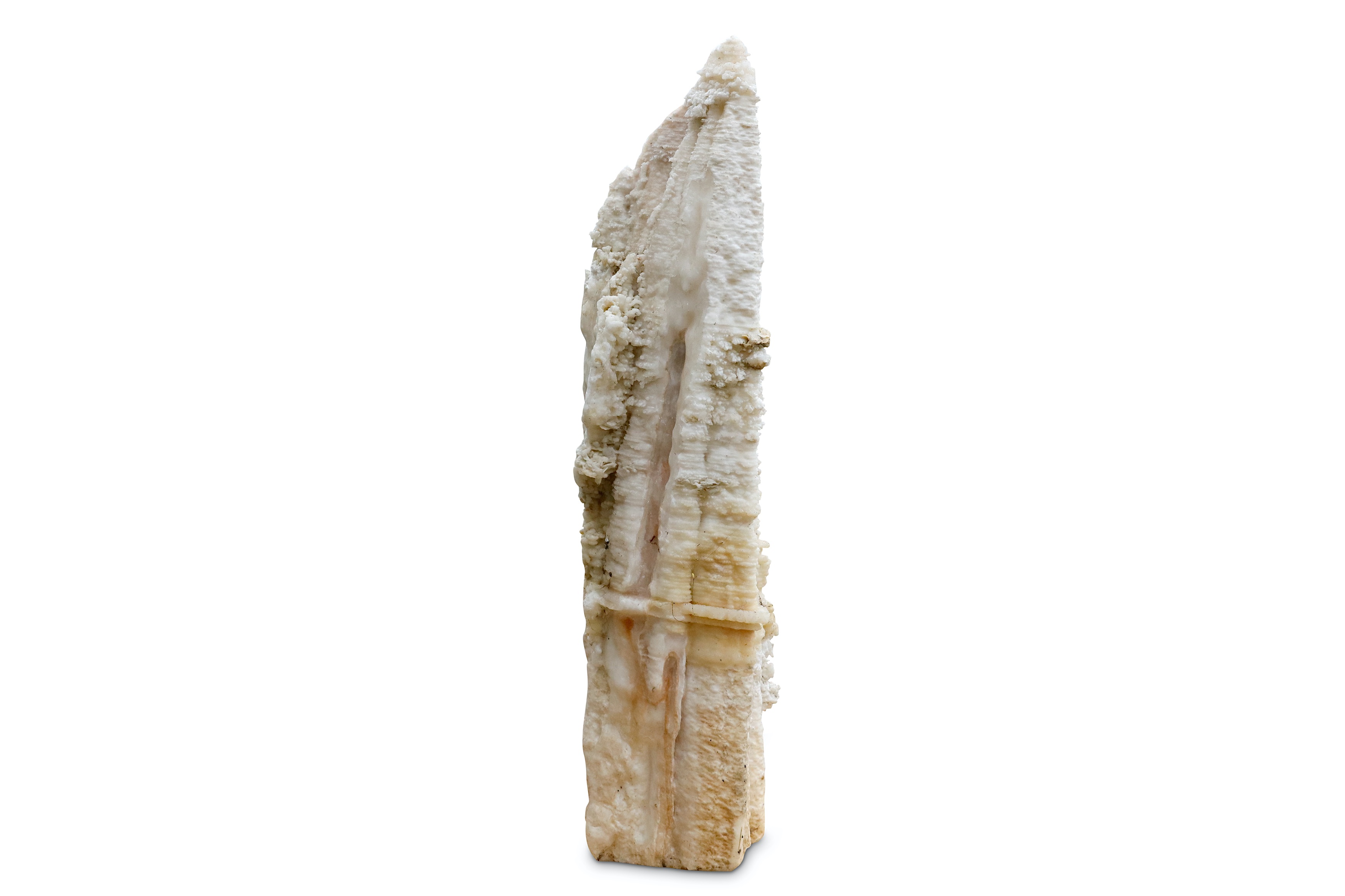 AN EXTREMELY LARGE AND RARE CALCITE STALACTITE, CHINESE - Image 2 of 2