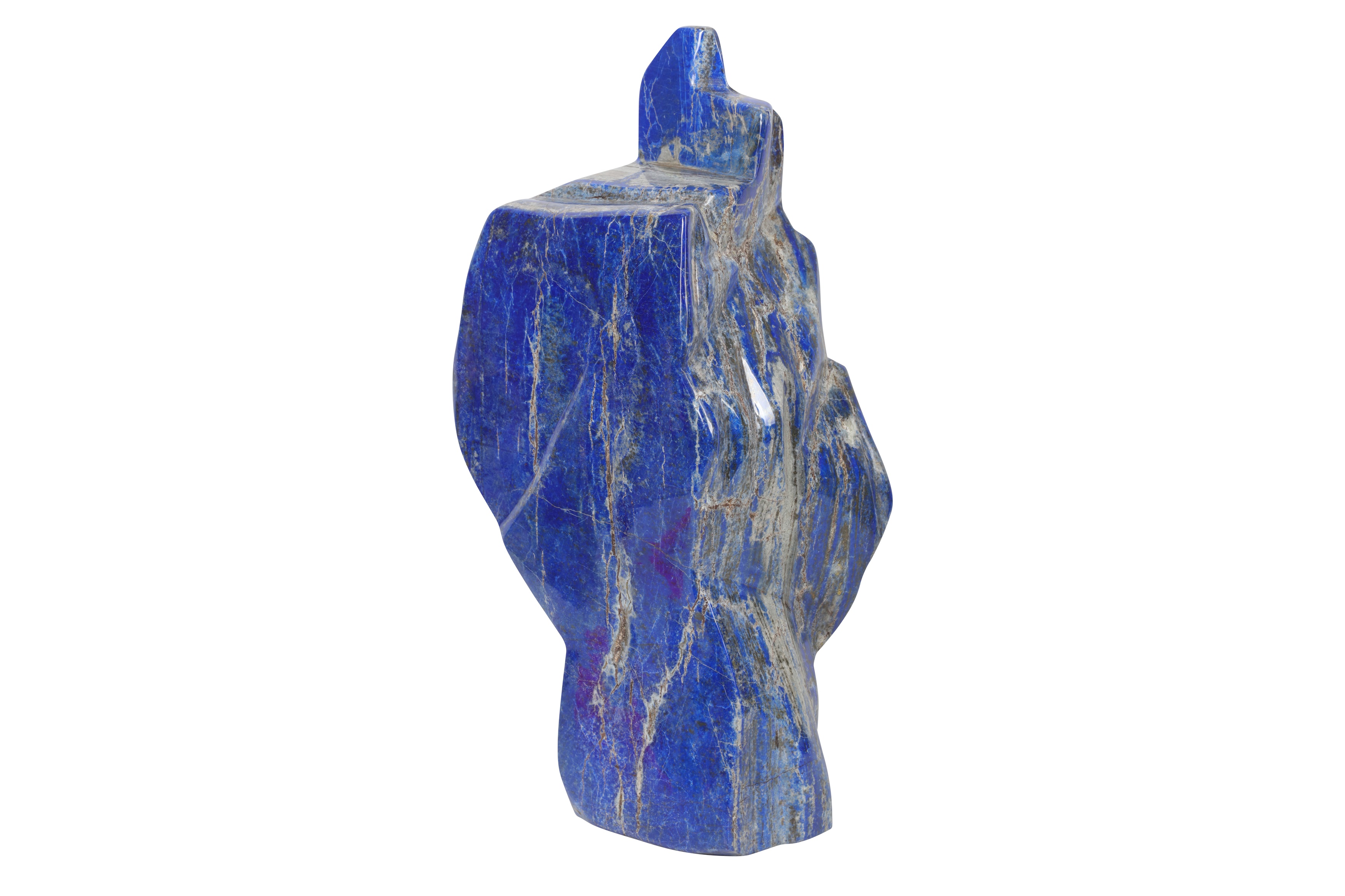 AN EXTREMELY LARGE SOLID LAPIS LAZULI FREE FORM SPECIMEN - Image 2 of 2