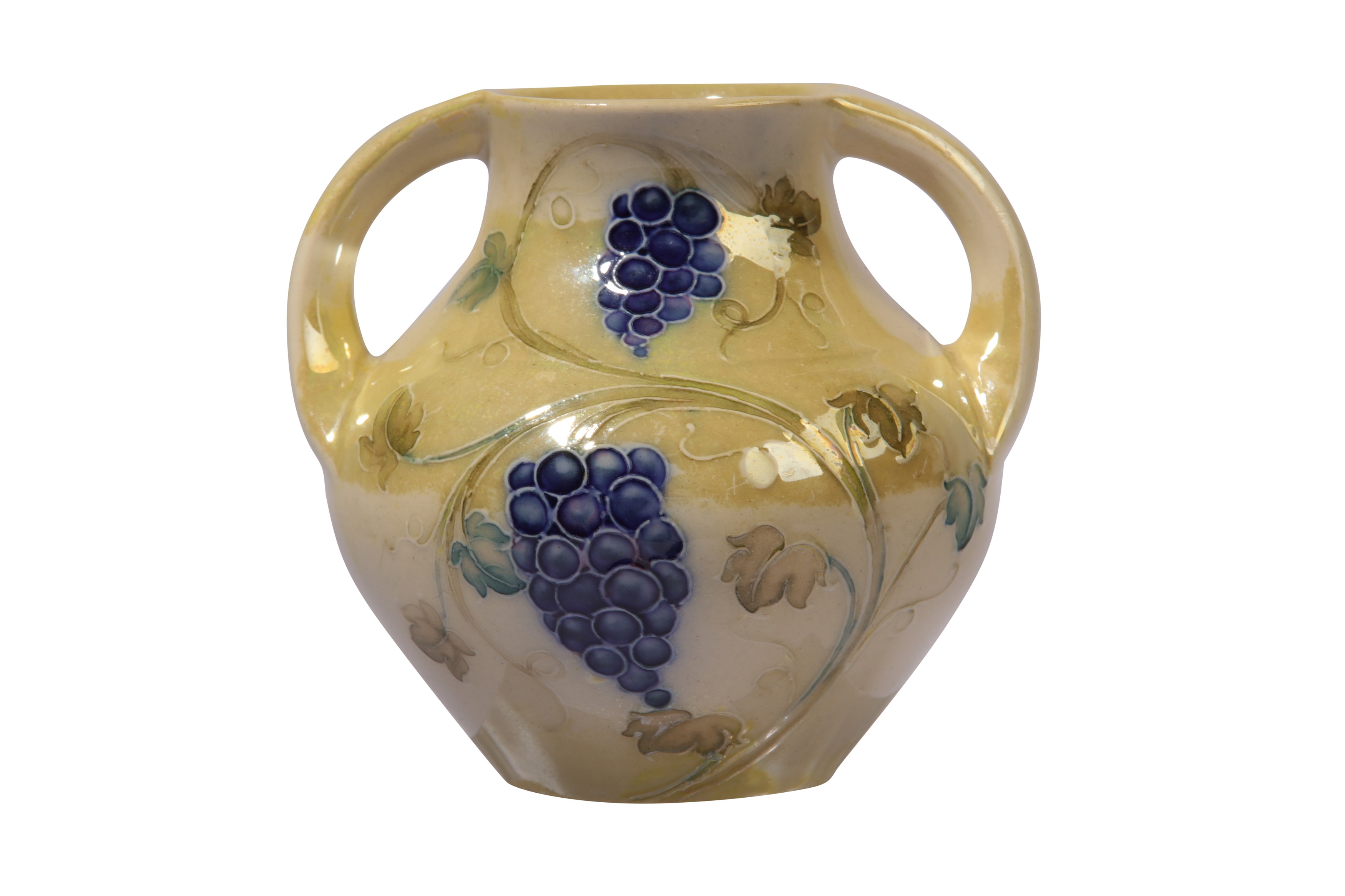 WILLIAM MOORCROFT for LIBERTY & CO: a lustre two handled vase, - Image 3 of 3