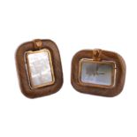 TOMMASO BARBI, ITALY: two Murano picture frames, circa 1970s,