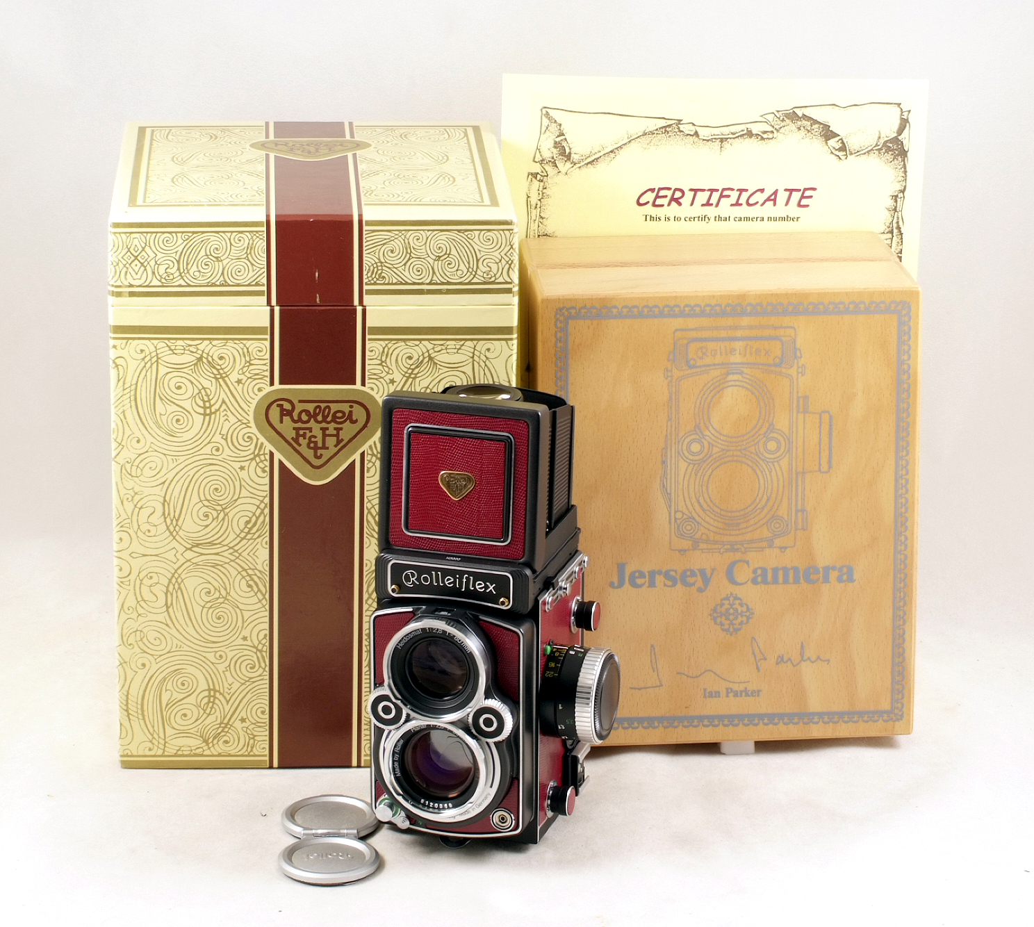 A Rolleiflex GX 2.8 'Jersey Camera' TLR Camera