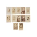 Cartes des Visite c.1860s, Lindley & Warren, Elliot and Fry