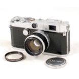 Canon Model L1 Rangefinder Camera & 50mm f1.8 Lens