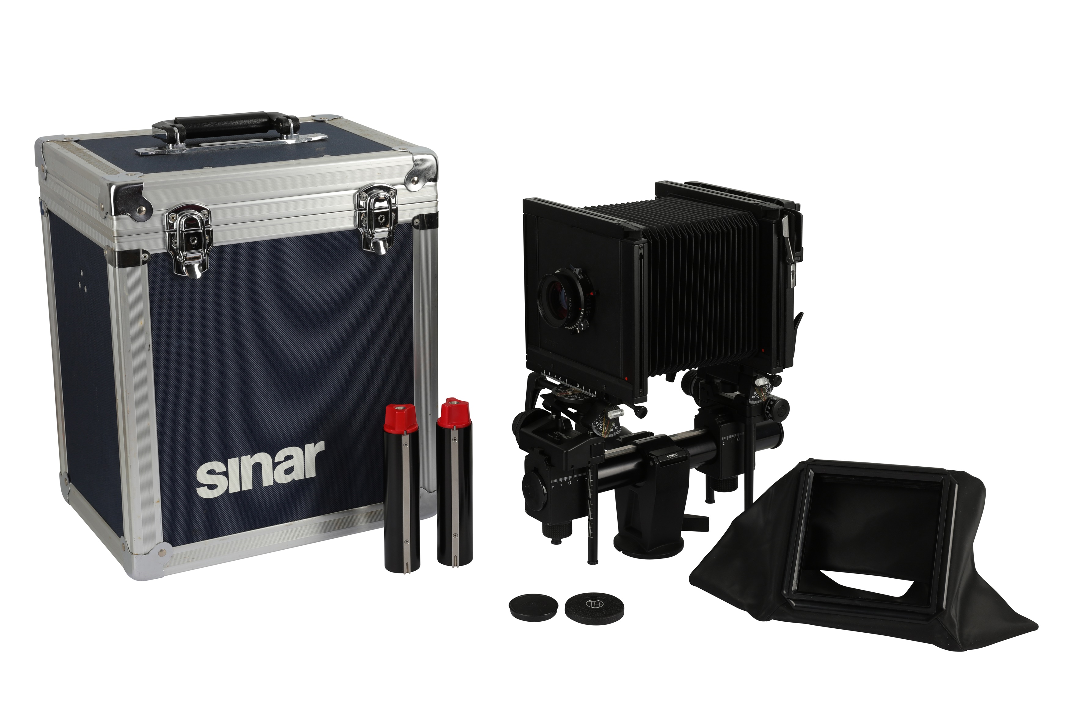 A Sinar F2 Monorail Camera Outfit