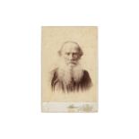 Scherer, Nabholz & Co, (active 1863-1918), Leo Tolstoy cabinet card
