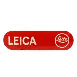 A Home-Made Metal Leica Sign