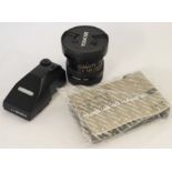 A Bronica 40mm f/4 Zenzanon Wide Angle Lens & Accessories