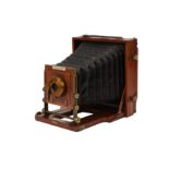 A J. Lancaster & Son 1902 B.B. Half Plate Instantograph Camera