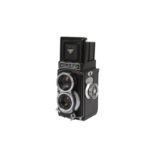 A Rolleiflex 4x4 TLR Camera