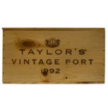 Taylor's Port 1992